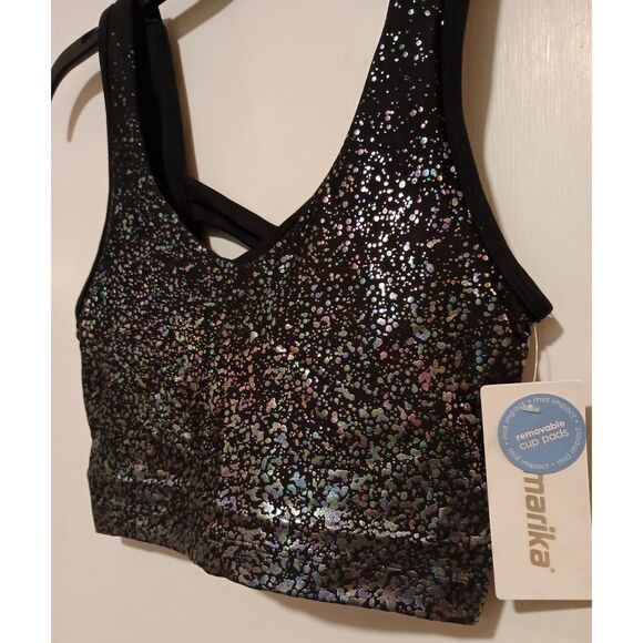 Marika Women's Carter Medium Impact Longline Sports Bra, NWT, SMALL - Picture 2 of 7